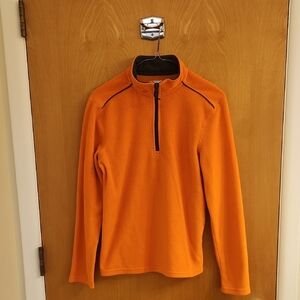 Layer 8 Bright Orange Fleece Top
